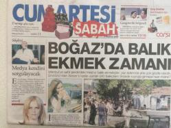 Sabah Gazetesi Cumartesi Eki - 7 Haziran 2003 - İzelin Şak Diye Dönüşü GZ35106