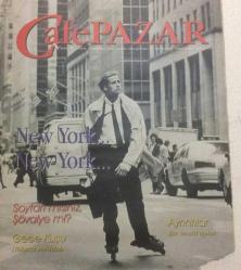 Yeni Yüzyıl Gazetesi Cafe Pazar Eki 19 Şubat 1995 - New York, Gece Kuşu Nöbetçi Meddah GZ35641