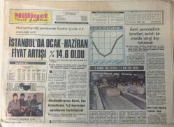 Milliyet Gazetesi 7 Temmuz 1981 Dövizsiz Yurt Dışına Çıktığı İddasıyla Bülent Ersoy Hakkında Soruşturma Açıldı GZ36233
