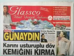Sabah Gazetesi Günaydın Eki 1 Nisan 2002 Aşkın Nur Yenginin Son Bombası -GZ37358