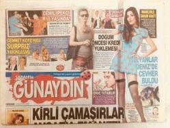 Sabah Gazetesi Günaydın Eki 12 Ağustos 2010 - Kirli Çamaşırlar Avşara Emanet, Sanat Şehrine Destek Çivisi GZ40297