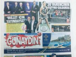 Sabah Gazetesi Günaydın Eki 23 Ekim 2018 Cem Yılmaz Ve Tarkanın Şarkısı GZ43269