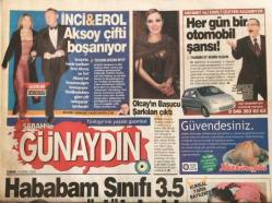 Günaydın (Sabah Gazetesi Eki) 14 Ekim 2005-Hababam Sınıfı 3.5 Güdük Kaldı GZ45085