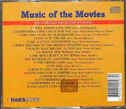 The Starlight Orchestra & Singer - Music Of The Movies CD (İkinci El) CD5461