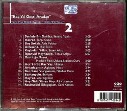 Kaç Yıl Geçti Aradan - Türk Pop Müzik Tarihi 1960-70'li Yıllar 2 CD (İkinci El) CD5501