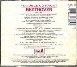 Beethoven - Symphony No. 5 and 9 CD (İkinci El) CD5544
