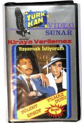 Yaşamak İstiyorum 1 – Bülent Ersoy, Yılmaz Duru | Türk-Kan Video, VHS Film Almanya Baskı (İkinci El) DVD2778