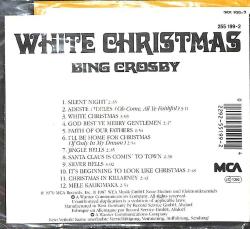 Bing Crosby - White Christmas CD (İkinci El) CD5804