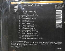 Bing Crosby ‎– My Greatest Songs CD (İkinci El) CD5805