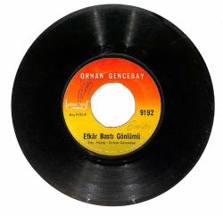 Orhan Gencebay - Kaderimin Oyunu & Efkâr Bastı Gönlümü PLAK (10/6) PLK26385
