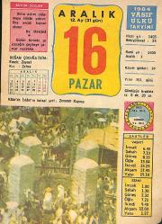 16 Aralık 1984 Takvim Yaprağı - Doğum Günü Hediyesi EFMN14766