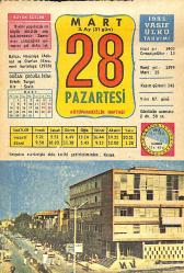 28 Mart 1983 Takvim Yaprağı - Doğum Günü Hediyesi EFMN15023