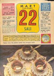 22 Mart 1983 Takvim Yaprağı - Doğum Günü Hediyesi EFMN15029
