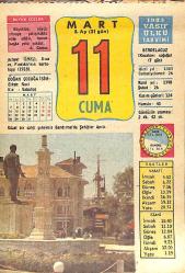 11 Mart 1983 Takvim Yaprağı - Doğum Günü Hediyesi EFMN15040