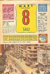 8 Mart 1983 Takvim Yaprağı - Doğum Günü Hediyesi EFMN15043