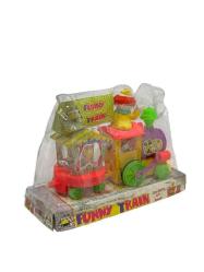 90'lar Plastik Sirk Treni Palyaço Figürlü (Sıfır) AOB4614