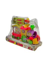 90'lar Plastik Sirk Treni Palyaço Figürlü (Sıfır) AOB4614