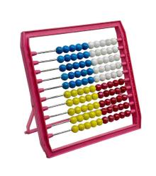 Ayaklı Plâstik Abaküs 1990s AOB4709