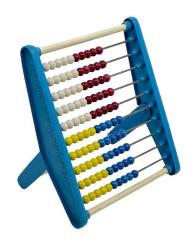 Ayaklı Plâstik Abaküs 1990s AOB4710