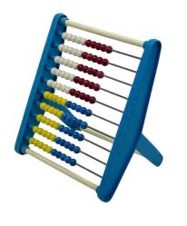 Ayaklı Plâstik Abaküs 1990s AOB4710