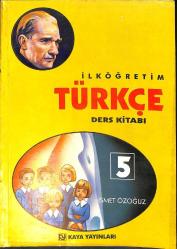 90'lar İlköğretim Türkçe 5.Sınıf Ders Kitabı NDR99098
