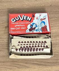 Eski Bakkaliye - GÜVEN Hareketli Şerit Çata-Pat Çatapat Dolu Kutu #BAK94