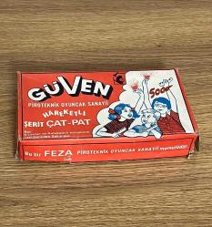 Eski Bakkaliye - GÜVEN Hareketli Şerit Çata-Pat Çatapat Dolu Kutu #BAK94