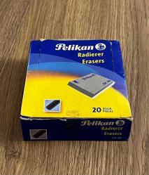 Pelikan Plastik Siyah Silgi Dolu Kutu AOB4756