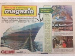 Milliyet Gazetesi Magazin Eki 1 Nisan 1979 - Adile Naşit 5 Kez Sinüzit Ameliyatı Olmuş GZ52132