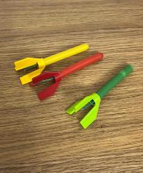 Feza 1980s Füze Roket 3 Renk Lot AOB4855