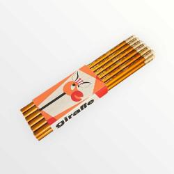 Giraffe Çekeslovak Malı Silgili Kurşun Kalem (Kahve).1 Dz Orjinal Paket AOB4929