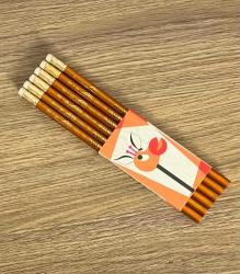 Giraffe Çekeslovak Malı Silgili Kurşun Kalem (Kahve).1 Dz Orjinal Paket AOB4929