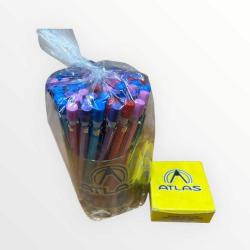 Atlas Duematic 0.5 Uçlu Çıt Çıtlı Kalem Ve Ucu Set.Tam Dolu Kutular AOB4943
