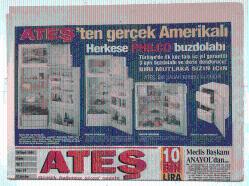 Ateş Gazetesi 26 Ocak 1996 - Laik 15 ANAPlı Aranıyor GZ5525