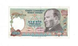 7. Emisyon 1. Tertip 5000 Türk Lirası Seri A25 ÇÇT - TCK9917