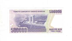 7. Emisyon 4. Tertip 500.000 Türk Lirası Seri M02 ÇİL TCK9922