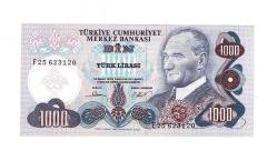 6. Emisyon 2.Tertip 1000 Türk Lirası Seri F25 ÇİL TCK9951