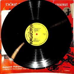 Dört Türk Orkestra Eseri Ulvi Cemil Erkin / Ahmet Adnan Saygun / Necil Kazım Akses / Ferit Tüzün Four Orchestra Works From Turkey LP PLAK (10/8.5) PLK26556