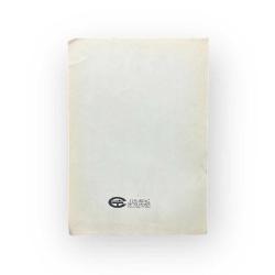 1980s Nostaljik Müzik Defteri ( Coşardağ Defter Sanayii ) - 20 Yapraklı #AOB5164