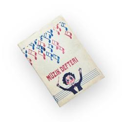 1980s Nostaljik Müzik Defteri (Deksan Matbaası ) - 30 Yapraklı #AOB5165