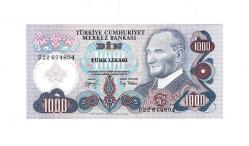 6. Emisyon 2.Tertip 1000 Türk Lirası Seri D22 ÇA TCK9970