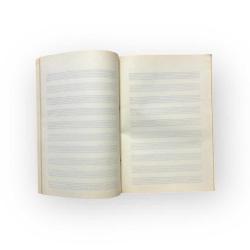 1980s Nostaljik Müzik Defteri (Orhan Ofset ) - 50 Yapraklı #AOB5166