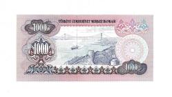 6. Emisyon 3.Tertip 1000 Türk Lirası Seri F76 ÇİL TCK9977