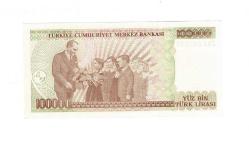 7.Emisyon 3.Tertip 100.000 Türk Lirası Seri J29 ÇİL TCK10022