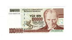 7.Emisyon 3.Tertip 100.000 Türk Lirası Seri I73 ÇİL TCK10030