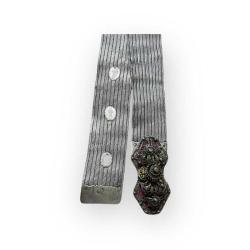 Gümüş Hasır Damgalı Antika Trabzon Kemer AOB6022