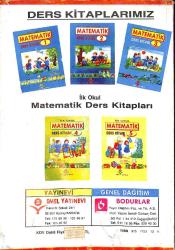 1990's İlkokul 2.Sınıf Matematik Ders Kitabı NDR99913