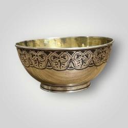 Gümüş Savatlı Damgalı Kase AOB6025