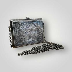 Osmanlı Gümüş Savatlı Hamayır - Cevşen AOB6034