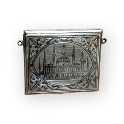 Osmanlı Gümüş Savatlı Hamayır - Cevşen AOB6035